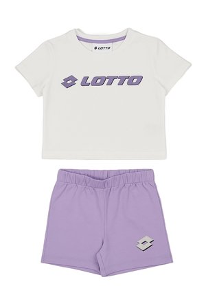 Shorts - bianco lilla