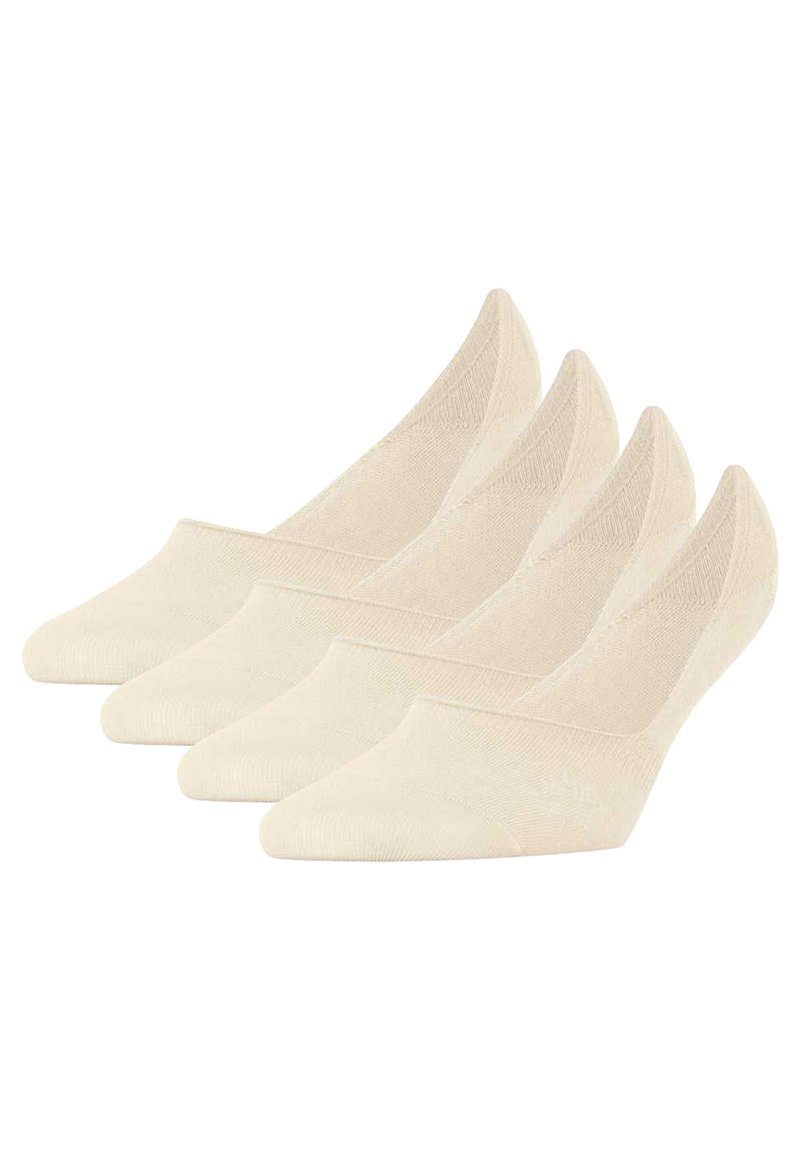 Burlington EVERYDAY 4ER PACK   - Calcetines tobilleros - beige