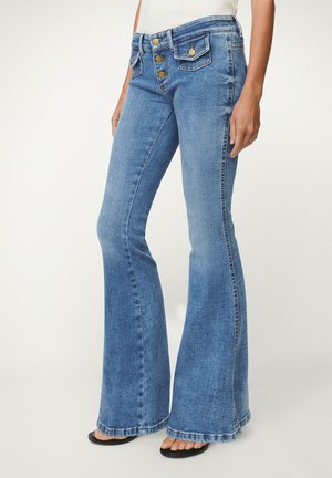 YOKO - Jeans bootcut - medium blue