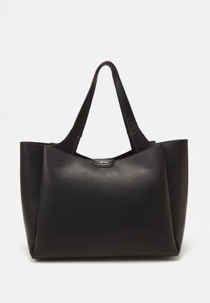 WILLA TOTE - Cabas - black/silver
