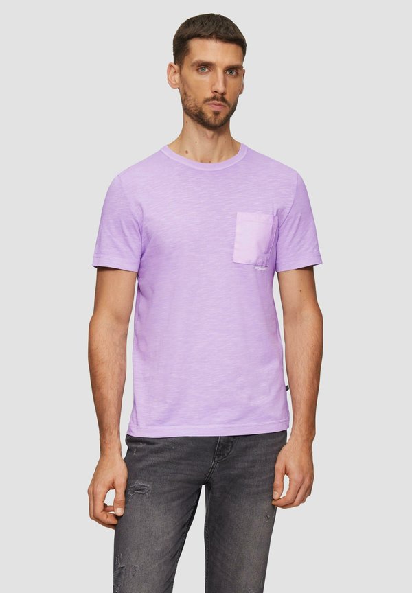 MIT CREW NECK - T-Shirt basic - lavendel