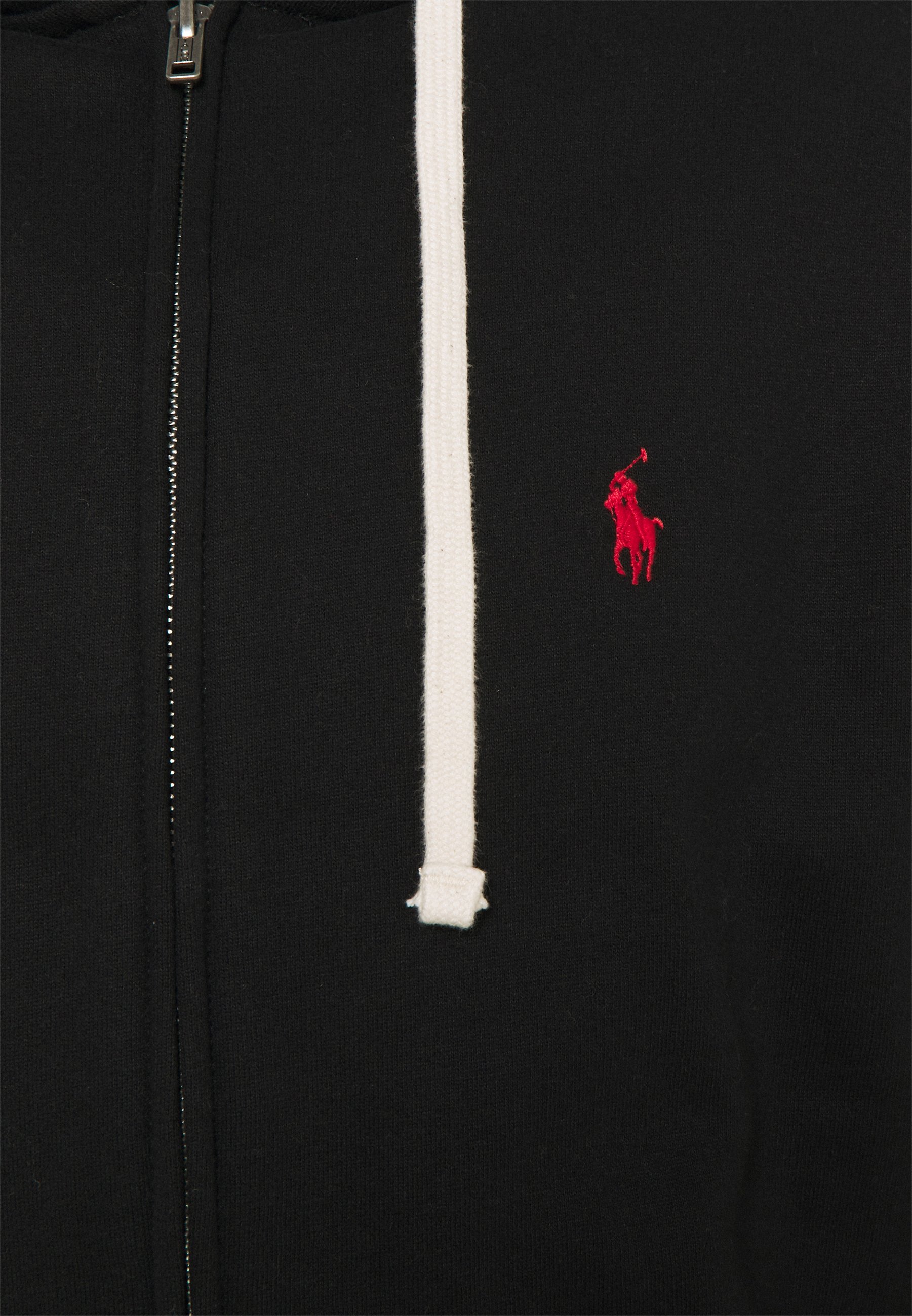 Polo Ralph Lauren THE RL FLEECE HOODIE - Sudadera con cremallera -  black/negro - Zalando.es