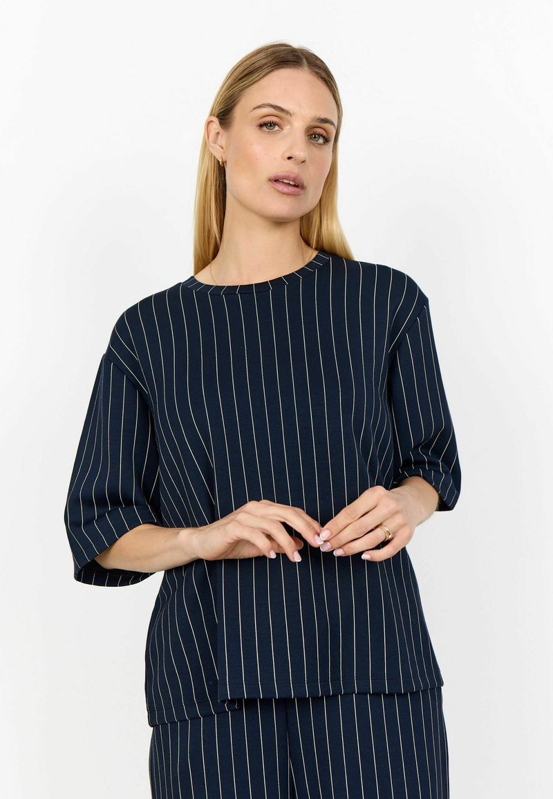 Soyaconcept T-shirt imprimé -  navy combi