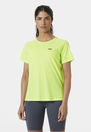 TRAIL SHORT SLEEVE - Print T-shirt - sharp green