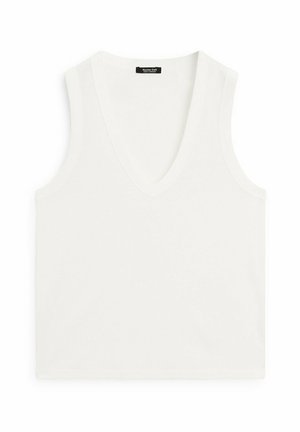 Massimo Dutti SLEEVELESS  - Top - WHITE