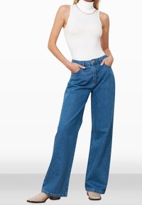 Trendyol Vaqueros a campana - blue