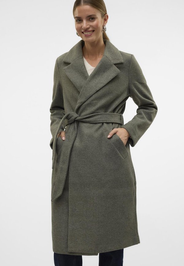 VMFORTUNEAYA LONG - Classic coat - peat