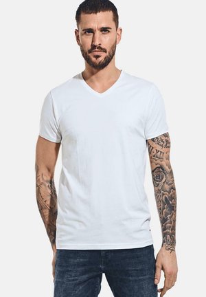 Emilio Adani MY FAVORITE - T-Shirt basic - weiß
