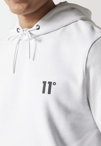 11 DEGREES STREETWEAR - Jersey con capucha - white