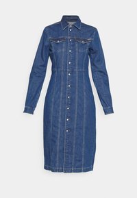 CLAIRE OCEAN - Vestido de ganga - denim