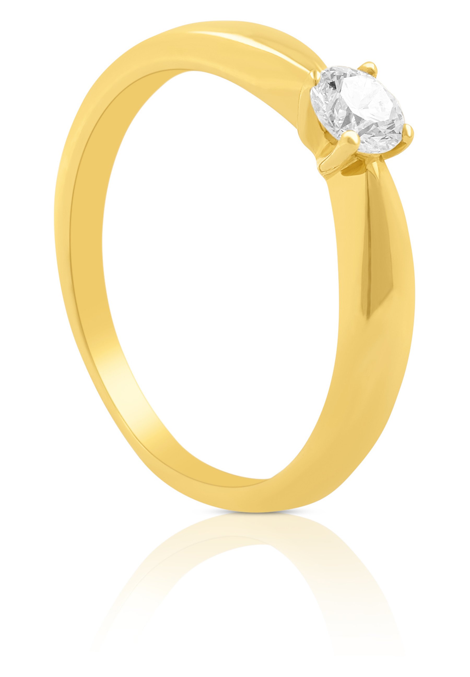 MUAU Schmuck SOLITAIRE RING DIAMANT Bague