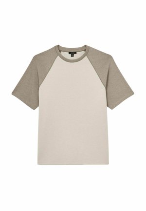 REGULAR FIT - CARINS - T-Shirt basic - off white taupe
