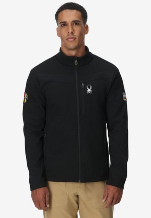 WENGEN BANDIT - Zip-up sweatshirt - black