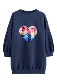 Unausgewählt, navy sequin heart