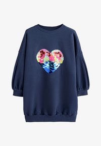 Non selezionato, navy sequin heart