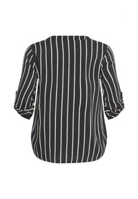 Kaffe Curve SIDA - Palaidinė - black oyster chalk stripe