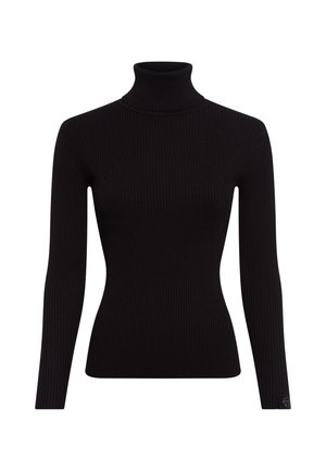 Strickpullover - black