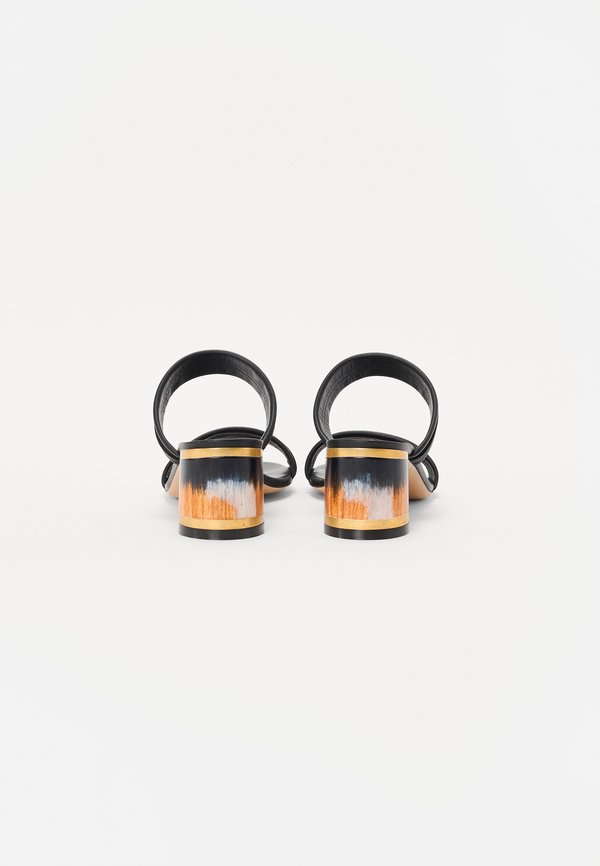 CLEO - Heeled mules - nero2