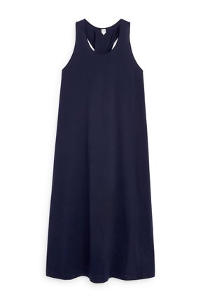 ARKET, ARKET TWISTED BACK MAXI DRESS - Robe longue - navy
