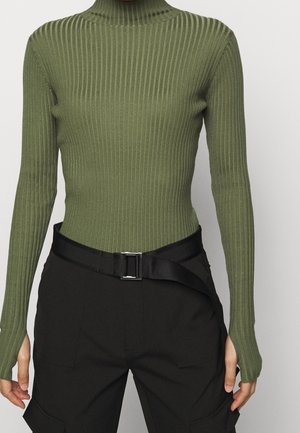 Jersey de punto - dark green