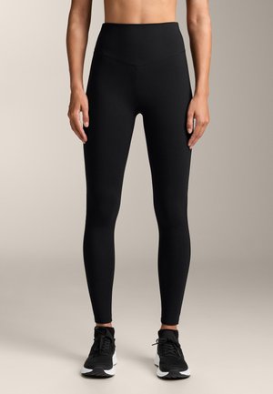 OYSHO EVERMOVE 65CM HIGH RISE ANKLE-LENGTH - Tajice - black