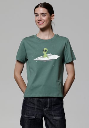 T-Shirt print - green bay