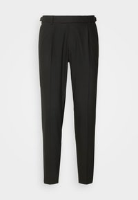 PEPE - Auduma bikses - black
