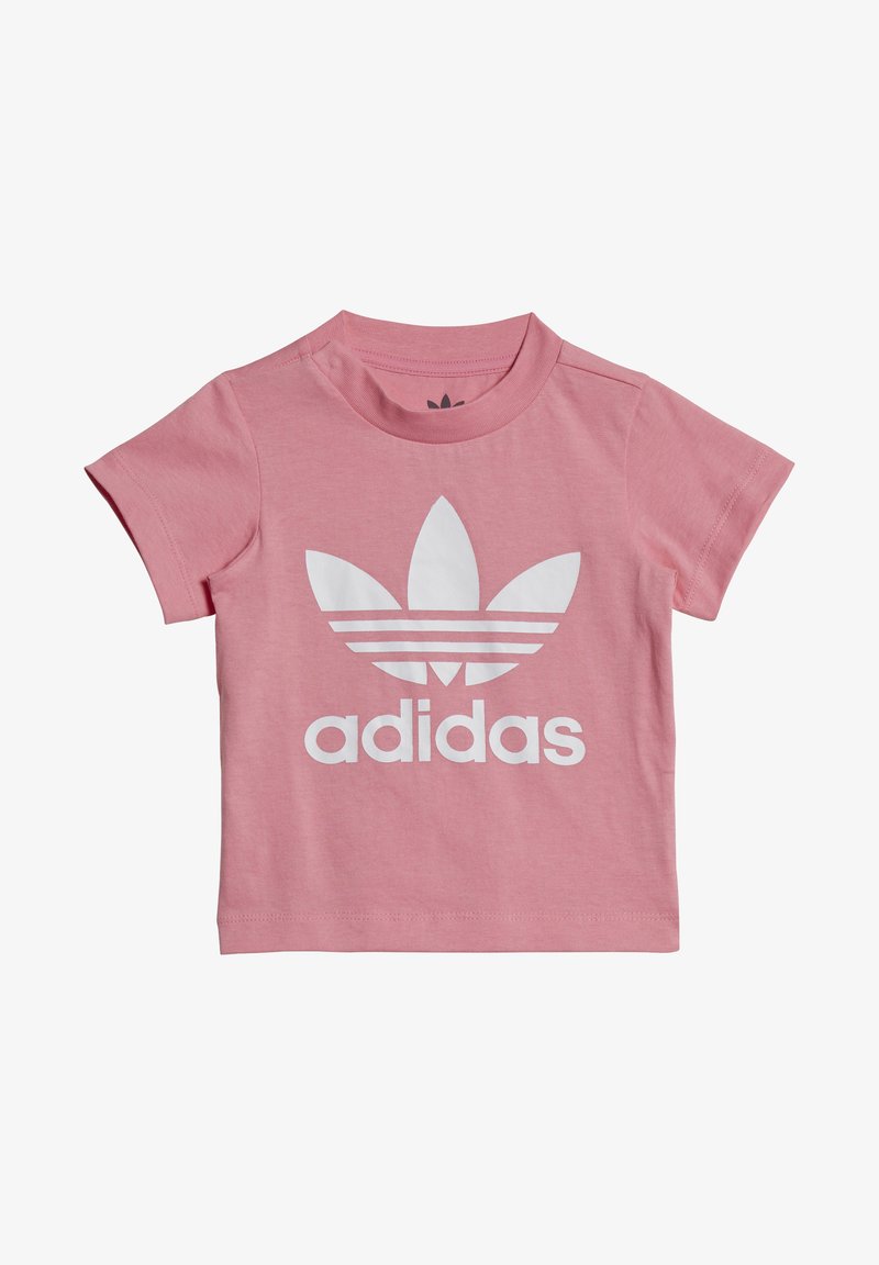 adidas Originals TREFOIL TEE - Print T-shirt - bliss pink