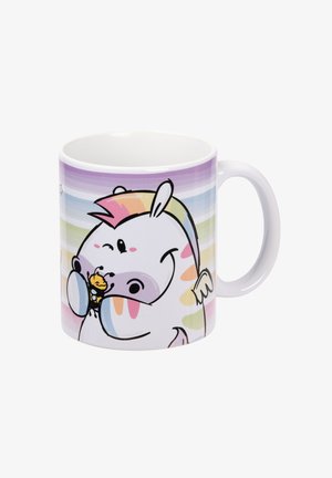 Pummeleinhorn FRIENDS ZEBRASUS ONE DAY I WILL FLY KAFFEE - Drink bottle - mehrfarbig