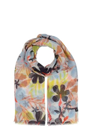 TROPICAL LEAVES STOLA - Huivi - honest white