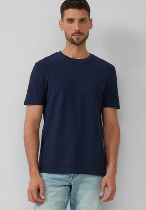 AUS STRUKTUR - T-Shirt basic - tiefblau