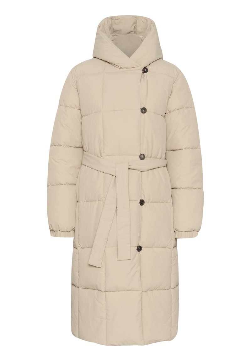 Cream Wintermantel grijs