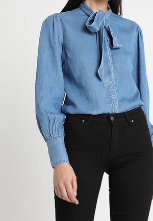 Blus - blue denim