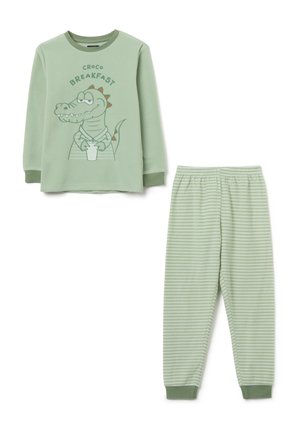 SET - Nachtwäsche Set - green