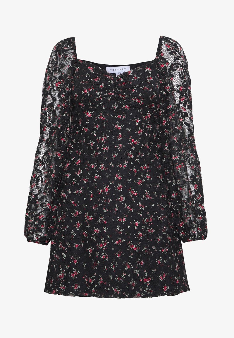 Topshop Day dress - black - (Pre-owned) - Zalando.ie Topshop Day dress - black - (Pre-owned) - Zalando.ie