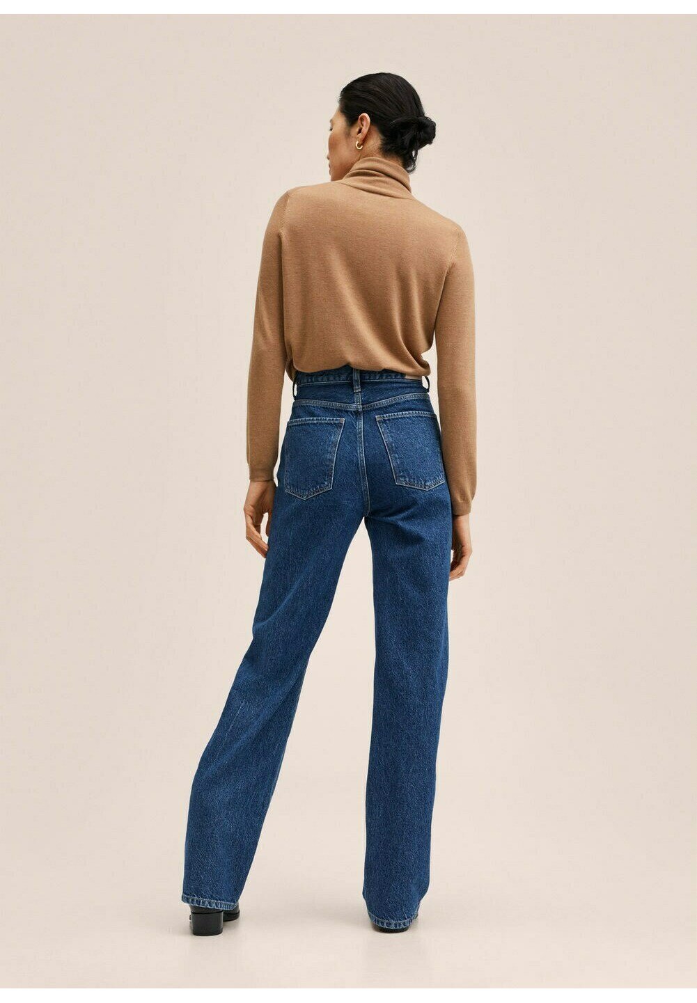 Mango Flared Jeans - bleu foncé/dark blue - Zalando.de