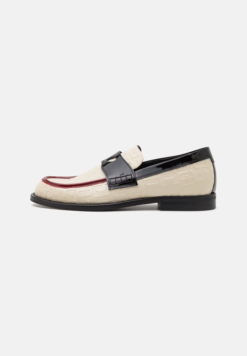 GCDS - WIRDO MONOGRAM LOAFERS UNISEX - Scarpe senza lacci - ivory, Ingrandire