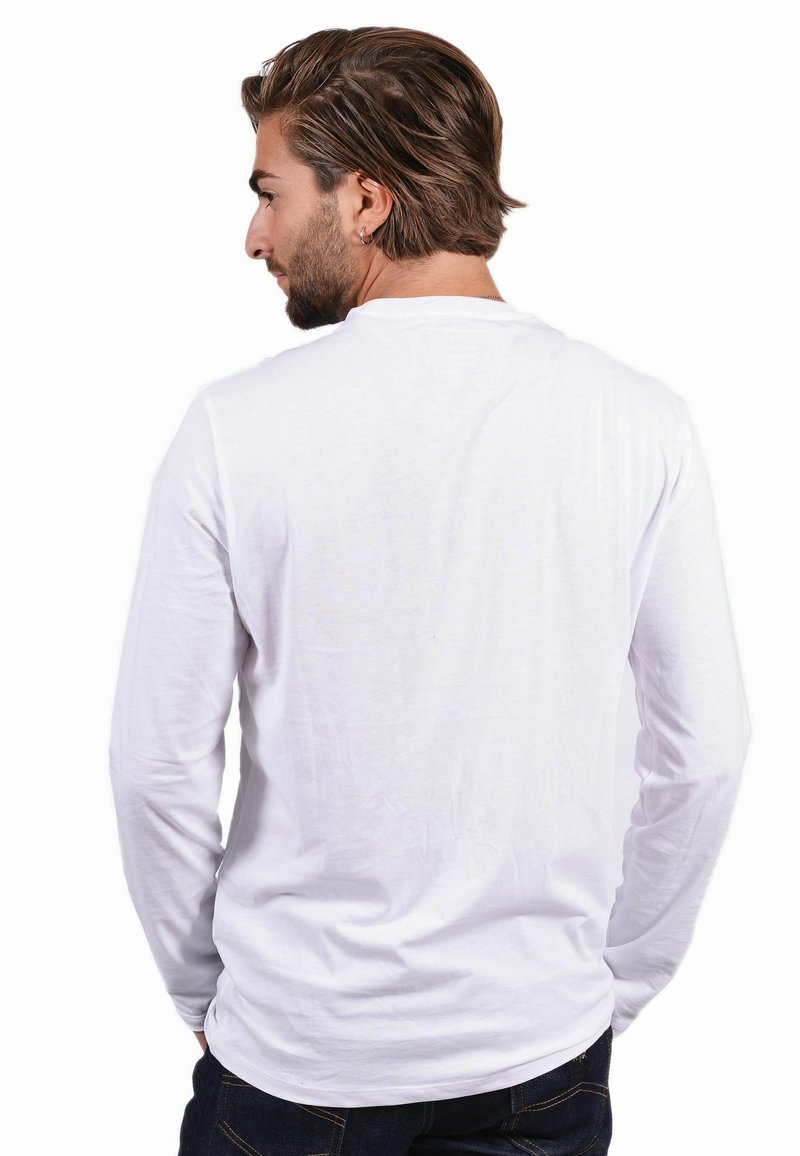 Armani Exchange Long sleeved top bianco/white