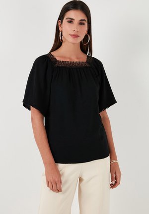 REGULAR FIT - Blouse - black