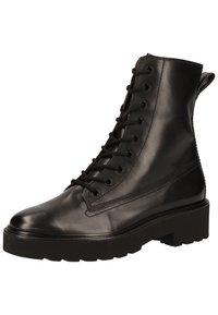 Paul Green Botines con cordones - black