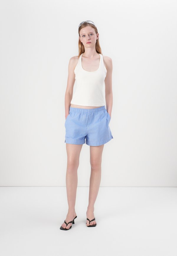 PULL ON SHORT YELLOW STRIPE - Shorts3