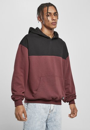 Hoodie - cherry/blk