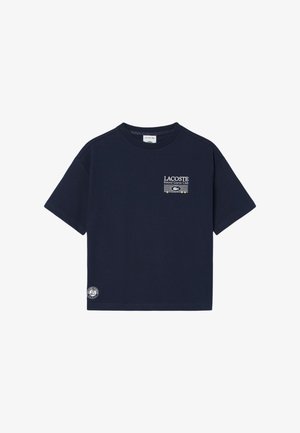 Lacoste, LACOSTE - UNISEX - Camiseta estampada - bleu nuit