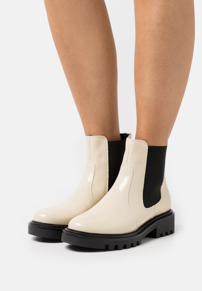 Tamaris Platform ankle boots ivory/offwhite Zalando.de