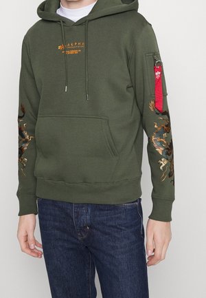 Hoodie - olive