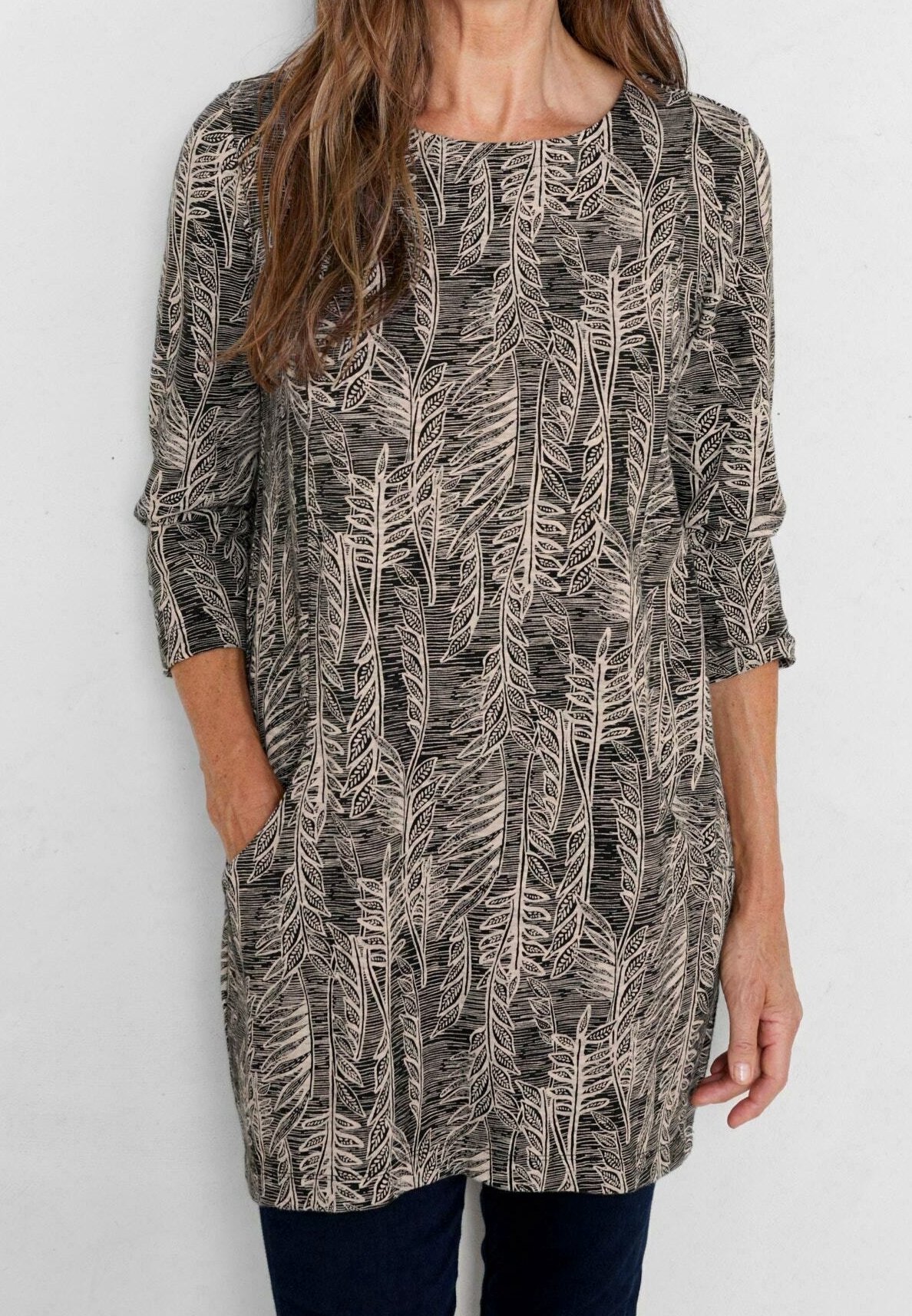 Seasalt Cornwall Long sleeved top black (Pre-owned) Zalando