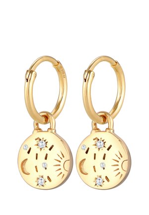 SUN MOON - Boucles d'oreilles - gold-coloured