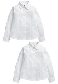 Next - 2 PACK - Bluza z gumbi - white Miniaturna slika 1