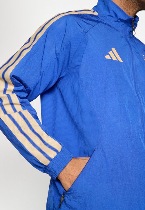 adidas Italy 2026 Anthem Jacket Asia Sizing 'Bold Blue' — foto 7