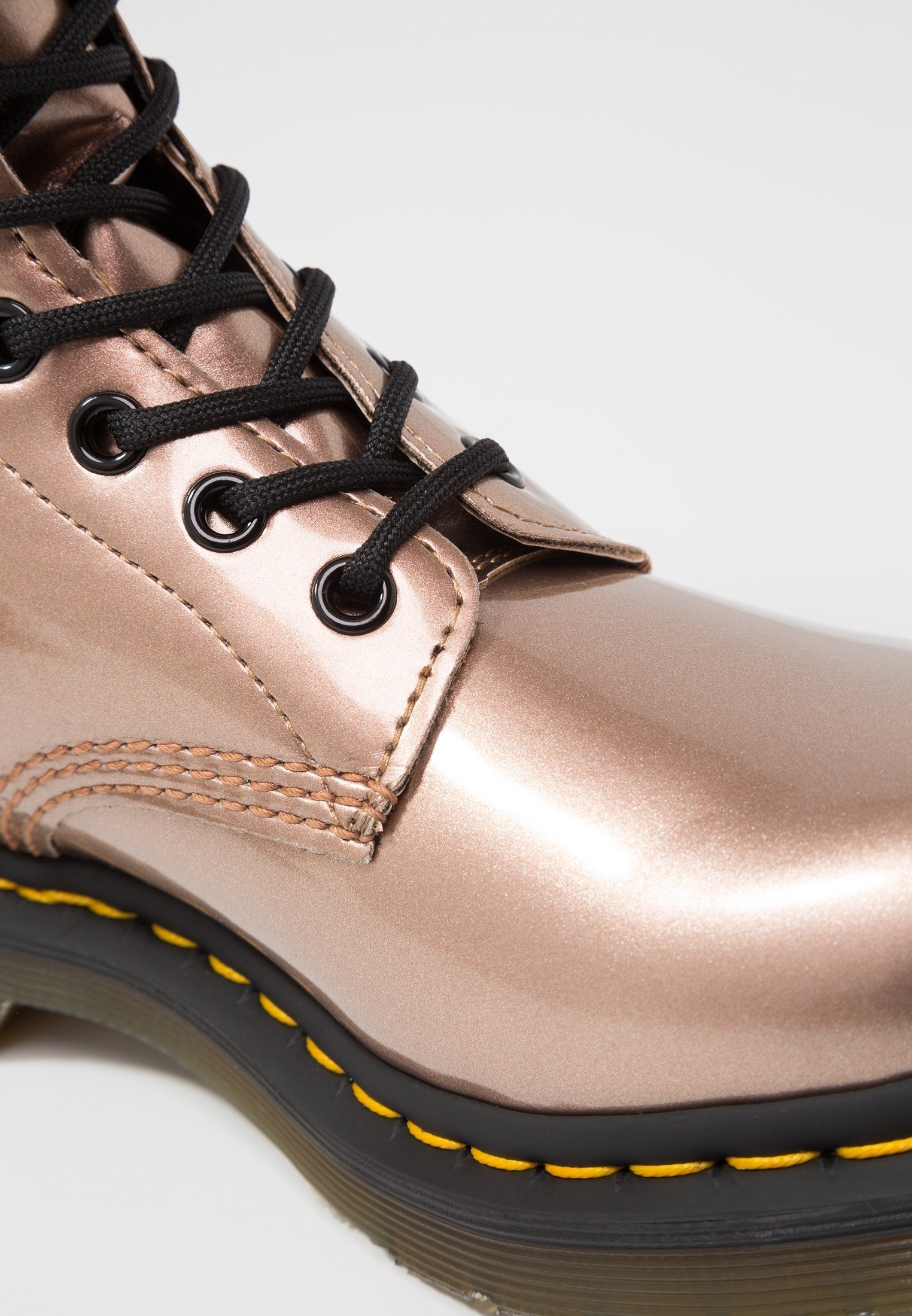 dr martens rose gold boots